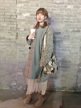 「アイテム（ピアス（両耳用））」を使った、Mistyaliaさん（レディース・160cm・20代）の秋コーディネート