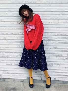 Mistyaliaさん（レディース・160cm）の冬コーディネート