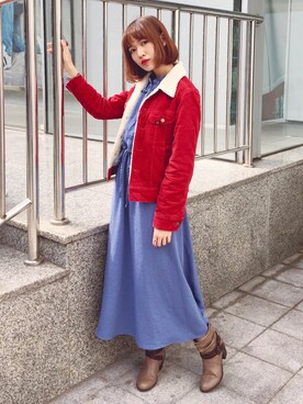 Mistyaliaさん（レディース・160cm）の冬コーディネート