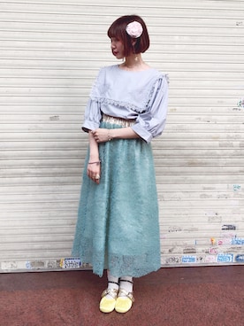 Mistyaliaさん（レディース・161cm）の夏コーディネート