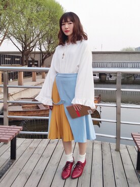 Mistyaliaさん（レディース・160cm）の春コーディネート