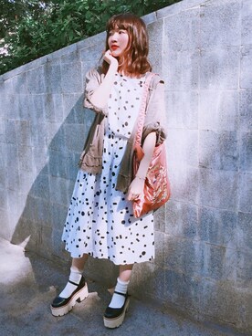 Mistyaliaさん（レディース・160cm）の春コーディネート