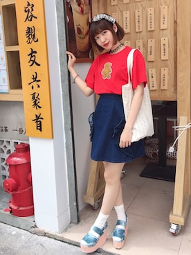 Mistyaliaさん（レディース・161cm）の夏コーディネート