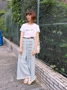 Mistyaliaさん（レディース・161cm）の夏コーディネート