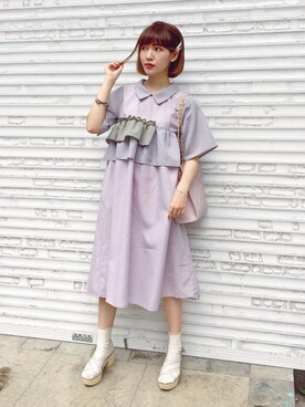 Mistyaliaさん（レディース・161cm）の夏コーディネート