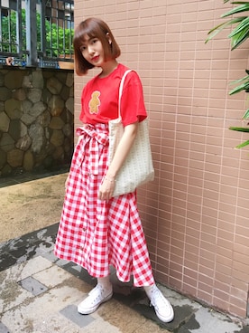 Mistyaliaさん（レディース・161cm）の夏コーディネート