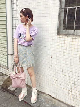 Mistyaliaさん（レディース・161cm）の夏コーディネート