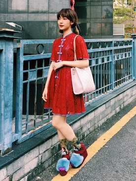 Mistyaliaさん（レディース・161cm）の秋コーディネート