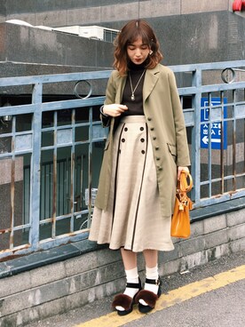 Mistyaliaさん（レディース・161cm）の冬コーディネート