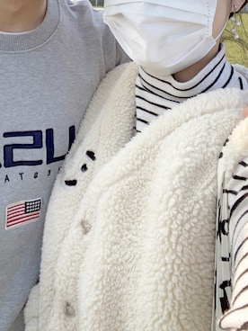 「SPAO（スパオ）のアイテム（その他アウター）」を使った、문몬 さん（レディース・158cm）の夏コーディネート