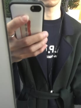 「A.P.C.（アーペーセー）のアイテム（スウェット）」を使った、るーさん（メンズ・175cm）の秋コーディネート