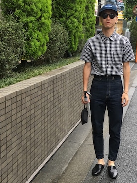「ADER error（アーダーエラー）のアイテム」を使った、るーさん（メンズ・175cm）の夏コーディネート