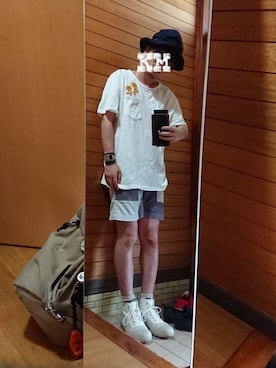 「TESTIFY（テスティファイ）のアイテム」を使った、もこさん（メンズ・161cm）の夏コーディネート