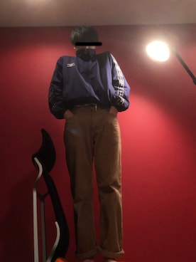 「UMBRO（アンブロ）のアイテム」を使った、teesanさん（メンズ・168cm）の冬コーディネート