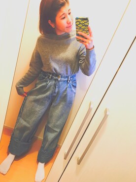 kanaさん（レディース・159cm）の冬コーディネート