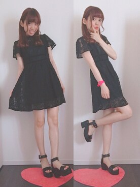 yuchaさん（レディース・153cm）の夏コーディネート