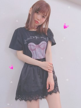 「EATME」｜「アイテム（アクセサリー）」を使った、yuchaさん（レディース・153cm）の夏コーディネート