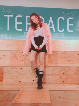 「EATME」｜「アイテム（アクセサリー）」を使った、yuchaさん（レディース・153cm）の秋コーディネート