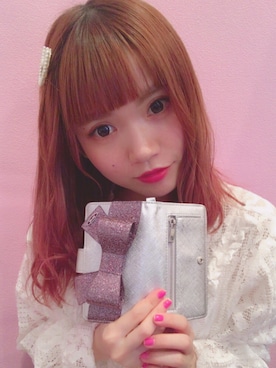 「ラメ」｜「アイテム（PC・スマホグッズ/家電）」を使った、yuchaさん（レディース・153cm）の秋コーディネート