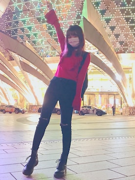 yuchaさん（レディース・153cm）の冬コーディネート