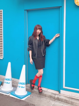 「EATME」｜「アイテム（アクセサリー）」を使った、yuchaさん（レディース・153cm）の夏コーディネート