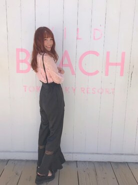 yuchaさん（レディース・153cm）の夏コーディネート