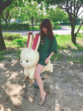 yuchaさん（レディース・153cm）の夏コーディネート