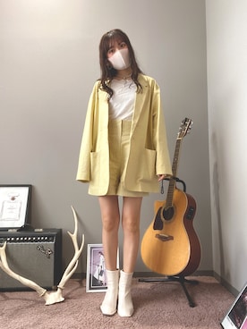 yuchaさん（レディース・153cm）の春コーディネート