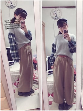 ゆう(｡•ө•｡)さん（レディース・152cm）の春コーディネート