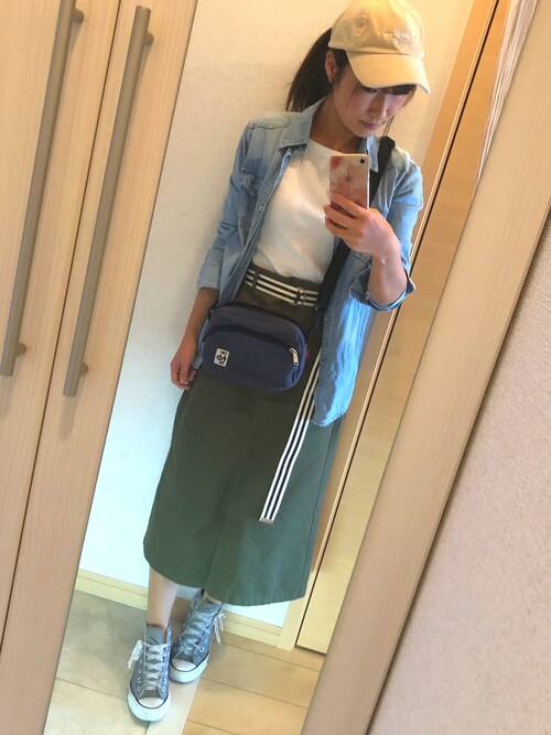 Mamekozuemon Chumsのショルダーバッグを使ったコーディネート Wear