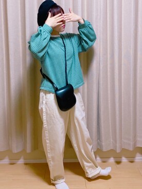 mさん（レディース・154cm）の秋コーディネート