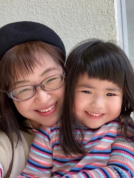 「アベイル」｜「アイテム（ハンチング/ベレー帽）」を使った、satomiさん（レディース・158cm）の春コーディネート