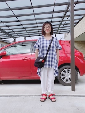 satomiさん（レディース・158cm）の夏コーディネート