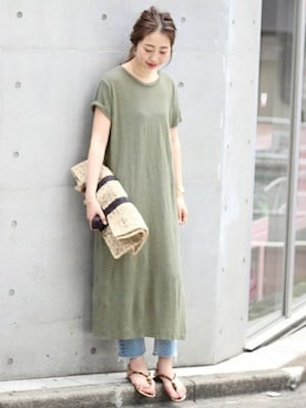 AiRIさん（レディース・168cm）の春コーディネート