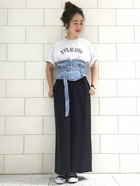 AiRIさん(レディース・168cm)の夏コーディネート
