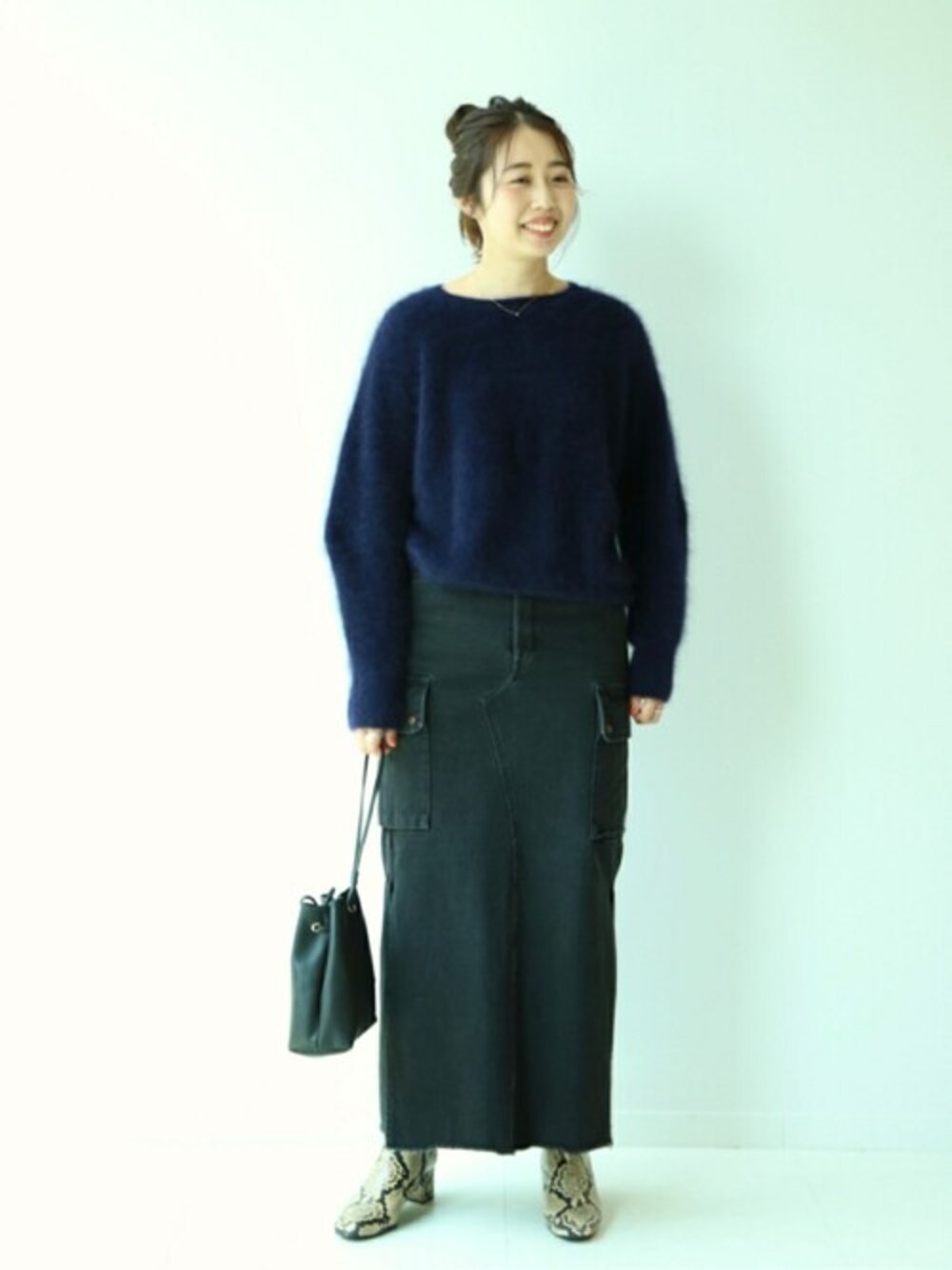 Spick &amp; Span - Spick &amp; Span FURKNITクループルオーバー Spick & Span（スピックアンドスパン）の「WASHABLEミドルゲージ