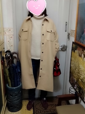 yumi*さん（レディース・163cm）の冬コーディネート