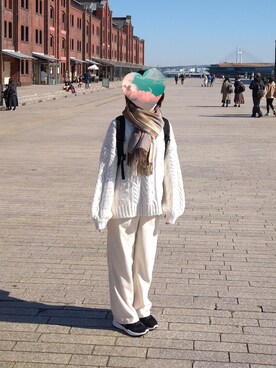 yumi*さん（レディース・163cm）の冬コーディネート