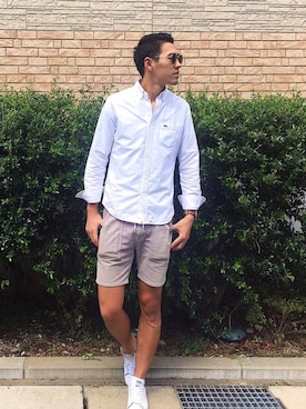 「MARC JACOBS（マークジェイコブス）のアイテム（腕時計）」を使った、hontake5さん（メンズ・173cm）の秋コーディネート