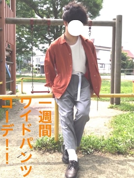 あきと🍙さん(メンズ・168cm)の夏コーディネート