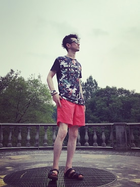 ジン3588さん（メンズ・163cm）の夏コーディネート