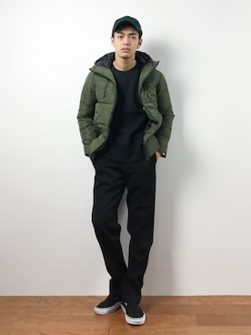 「Request（リクエスト）のアイテム（ジャケット/アウター）」を使った、ryuto irieさん（メンズ・176cm）の冬コーディネート