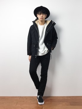 ryuto irieさん（メンズ・176cm）の冬コーディネート