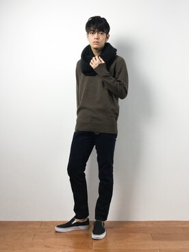 ryuto irieさん（メンズ・176cm）の冬コーディネート