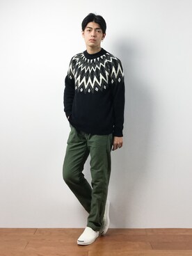 ryuto irieさん（メンズ・176cm）の冬コーディネート