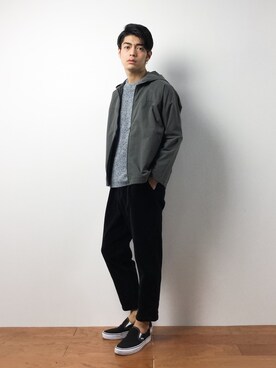 「Steven Alan（スティーブンアラン）のアイテム（ブルゾン）」を使った、ryuto irieさん（メンズ・176cm）の冬コーディネート