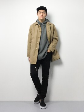 ryuto irieさん(メンズ・177cm)の冬コーディネート