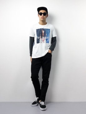 「LAST LIBERTY（ラストリバティ）のアイテム」を使った、ryuto irieさん（メンズ・177cm）の冬コーディネート