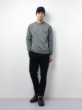 「AZUL by moussy（アズールバイマウジー）のアイテム（キャップ）」を使った、ryuto irieさん（メンズ・177cm）の冬コーディネート