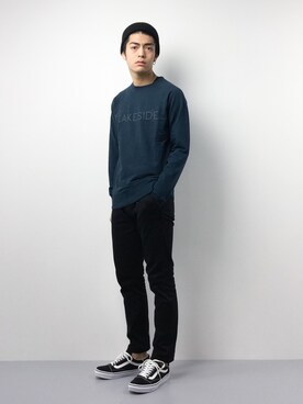 「URBAN RESEARCH（アーバンリサーチ）のアイテム（ニットキャップ/ビーニー）」を使った、ryuto irieさん（メンズ・177cm）の冬コーディネート
